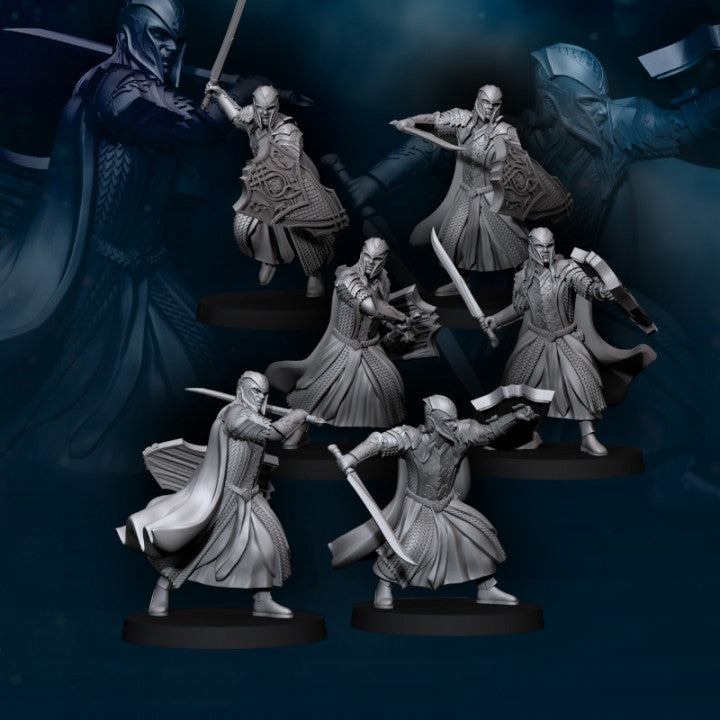 Armoured Wood Elves - Sword and Shield